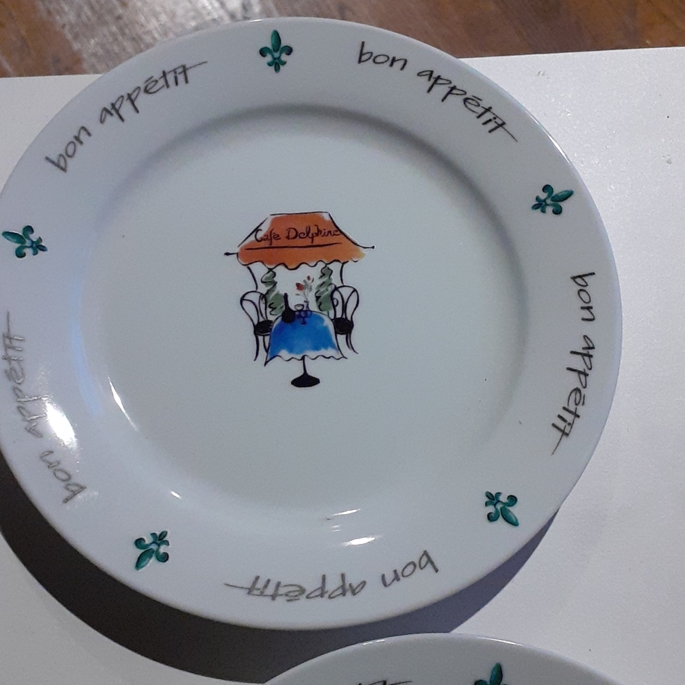 Paris Bistro plates - Picture 4 of 11
